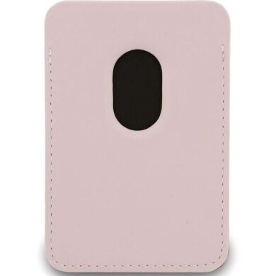 Кардхолдер с ремешком для смартфона Guess triangle MagSafe (GUBPWMWSP4GTP) - Pink