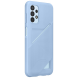 Защитный чехол Card Slot Cover для Samsung Galaxy A13 (А135) EF-OA135TLEGRU - Artic Blue. Фото 2 из 5