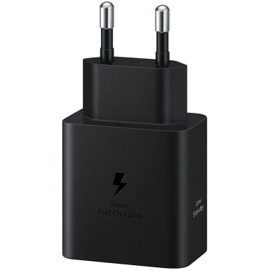 Сетевое зарядное устройство Samsung Compact Power Adapter 45W + кабель Type-C to Type-C (EP-T4511XBEGEU) - Black