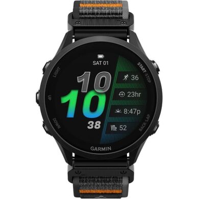 Ремешок Spigen Athlex Air для часов с шириной крепления 22мм (AMP11425) - Black / Orange