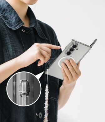 Захисний чохол Ringke Slim Magnetic для Samsung Galaxy Fold 8 Ultra (8800380460485) - Clear