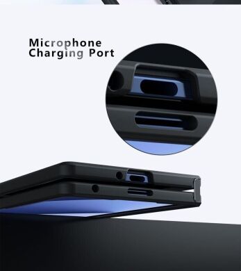 Захисний чохол Deexe Matte Skin with MagSafe (FF) для Samsung Galaxy Fold 7 - Black
