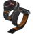 Ремешок Spigen Athlex Air для часов с шириной крепления 22мм (AMP11425) - Black / Orange