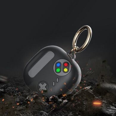 Захисний чохол Deexe Game Console для Samsung Galaxy Buds Live / Buds Pro / Buds 2 / Buds 2 Pro / Buds FE - Black