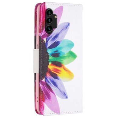 Чехол-книжка Deexe Color Wallet для Samsung Galaxy A13 (А135) - Sunflower