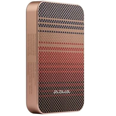 Внешний аккумулятор Pitaka Aramid Fiber Magnetic Qi2 20W (10000mAh) PBQ2502 - Sunset