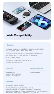 Кабель Baseus Free2Draw Type-C to Type-C (100W, 1m) P10364500111-00 - Black