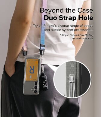 Защитный чехол Ringke Fusion Card для Samsung Galaxy S25 (S931) 8800274968219 - Clear