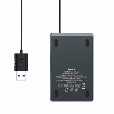 Беспроводное зарядное устройство BASEUS Card Ultra Thin (WX01B-01) - Black