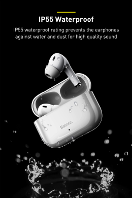 Беспроводные наушники Baseus Encok True Wireless Earphones W3 (NGW3-02) - White