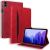 Чехол Deexe Business Style для Samsung Galaxy Tab S12 Plus - Red