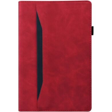 Чехол Deexe Business Style для Samsung Galaxy Tab S12 Plus - Red