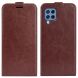 Чехол Deexe Flip Case для Galaxy M22 (M225) / A22 (A225) - Brown. Фото 1 из 7