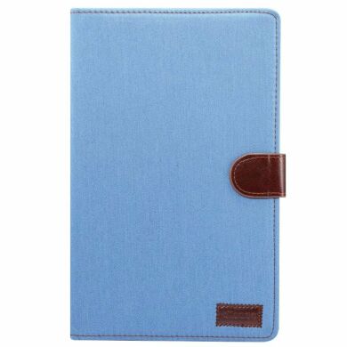 Чехол Deexe Jeans Style для Samsung Galaxy Tab S6 lite / S6 Lite (2022/2024) - Baby Blue