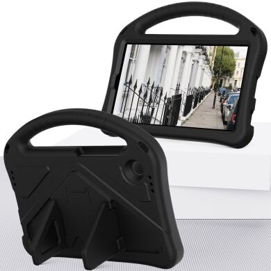 Чехол Deexe KickStand Cover для Samsung Galaxy Tab A9 / Tab A11 (Х130/135/X110/115) - Black