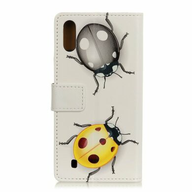 Чехол Deexe Life Style Wallet для Samsung Galaxy A10 (A105) - Ladybug