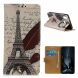 Чехол Deexe Life Style Wallet для Samsung Galaxy A10s (A107) - Eiffel Tower and Characters. Фото 1 из 5