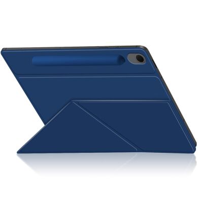 Чохол Deexe Origami Stand для Samsung Galaxy Tab S10 Lite (X400/X406) - Dark Blue