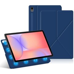 Чохол Deexe Origami Stand для Samsung Galaxy Tab S10 Lite (X400/X406) - Dark Blue