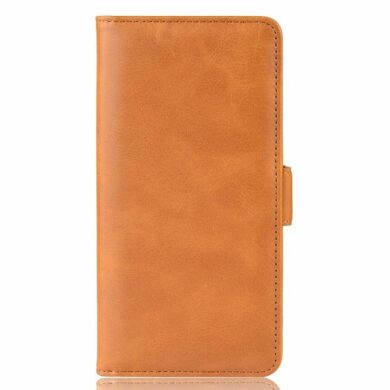 Чохол Deexe Pocket Wallet для Samsung Galaxy A01 (A015) - Light Brown