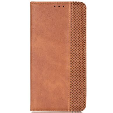 Чохол Deexe Retro Style для Samsung Galaxy S26 (S942) - Brown