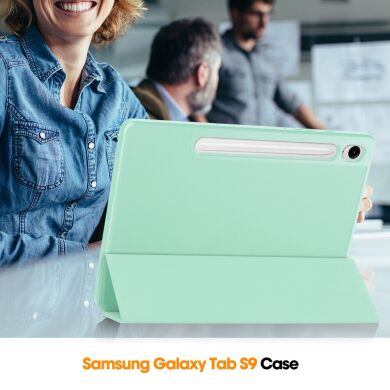 Чохол Deexe Smart Case для Samsung Galaxy Tab S9 FE (X510) - Purple