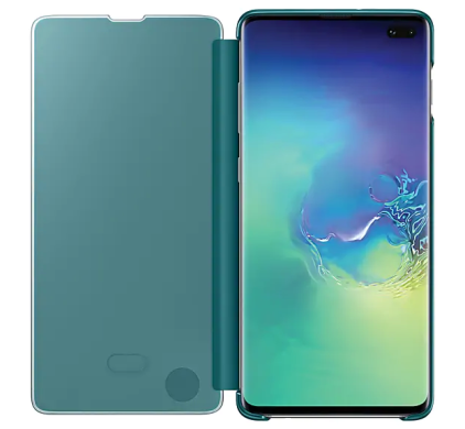 Чехол-книжка Clear View Cover для Samsung Galaxy S10 Plus (G975) EF-ZG975CGEGRU - Green