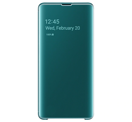 Чехол-книжка Clear View Cover для Samsung Galaxy S10 Plus (G975) EF-ZG975CGEGRU - Green