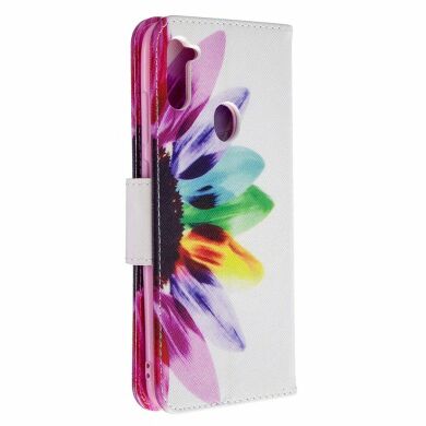 Чехол-книжка Deexe Color Wallet для Samsung Galaxy A11 (A115) / Galaxy M11 (M115) - Petals Pattern