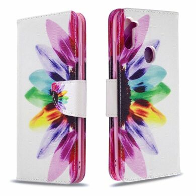 Чехол-книжка Deexe Color Wallet для Samsung Galaxy A11 (A115) / Galaxy M11 (M115) - Petals Pattern