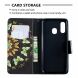 Чохол-книжка Deexe Color Wallet для Samsung Galaxy A40 (А405) - Colorized Butterflies