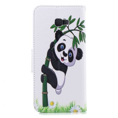 Чохол-книжка Deexe Color Wallet для Samsung Galaxy J4+ (J415) - Panda on Bamboo