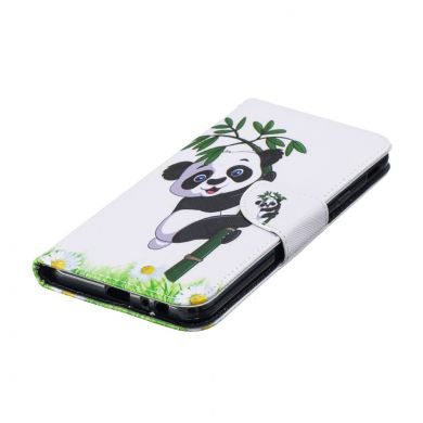 Чохол-книжка Deexe Color Wallet для Samsung Galaxy J4+ (J415) - Panda on Bamboo