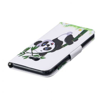 Чохол-книжка Deexe Color Wallet для Samsung Galaxy J4+ (J415) - Panda on Bamboo