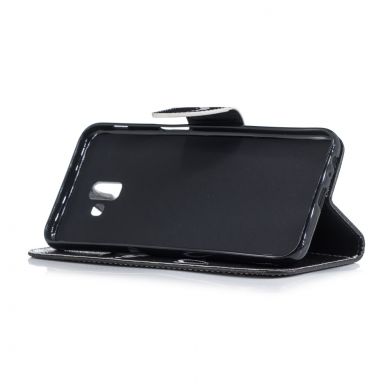 Чохол-книжка Deexe Color Wallet для Samsung Galaxy J6+ (J610), Angry Face and Warning Words