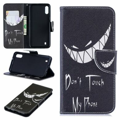 Чехол-книжка Deexe Color Wallet для Samsung Galaxy M10 (M105) - Angry Face