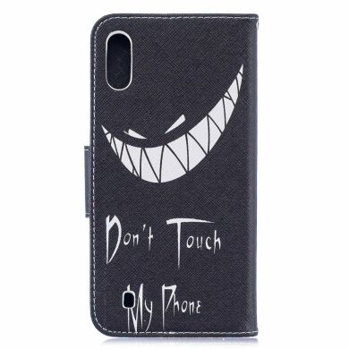 Чехол-книжка Deexe Color Wallet для Samsung Galaxy M10 (M105) - Angry Face