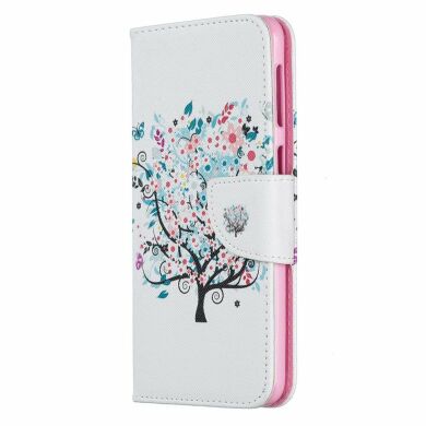 Чохол-книжка Deexe Color Wallet для Samsung Galaxy M30 (M305) / A40s (A407), Flowered Tree