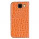 Чохол-книжка Deexe Glittery Crocodile для Samsung Galaxy J4+ (J415) - Orange