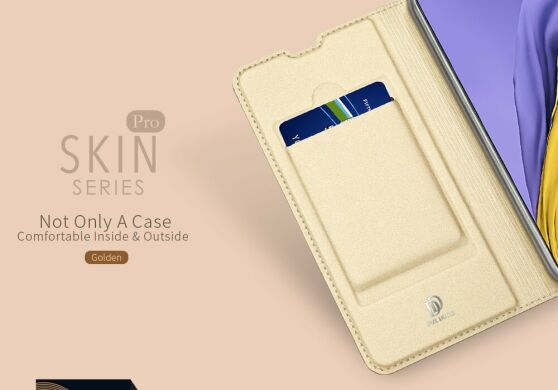 Чехол-книжка DUX DUCIS Skin Pro для Samsung Galaxy A71 (A715) - Rose Gold