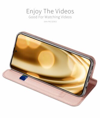 Чехол-книжка DUX DUCIS Skin Pro для Samsung Galaxy A71 (A715) - Rose Gold