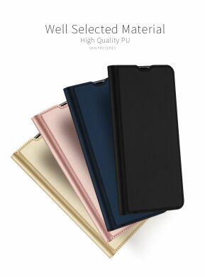Чехол-книжка DUX DUCIS Skin Pro для Samsung Galaxy A71 (A715) - Gold