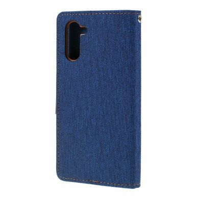 Чохол-книжка MERCURY Canvas Diary для Samsung Galaxy Note 10 (N970) - Baby Blue