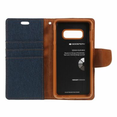 Чехол-книжка MERCURY Canvas Diary для Samsung Galaxy S10e (G970) - Dark Blue