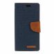Чехол-книжка MERCURY Canvas Diary для Samsung Galaxy S10e (G970) - Dark Blue. Фото 1 из 6