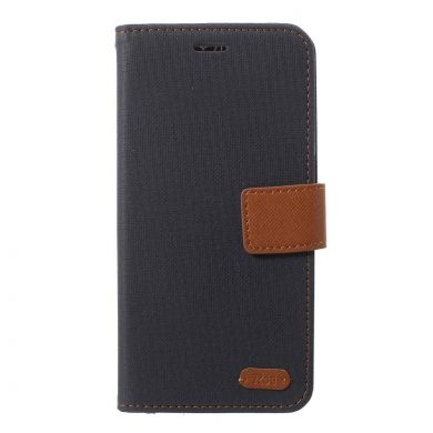 Чехол-книжка ROAR KOREA Cloth Texture для Samsung Galaxy J4 2018 (J400) - Black
