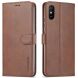 Чехол LC.IMEEKE Wallet Case для Samsung Galaxy A02 (A022) - Brown. Фото 1 из 12