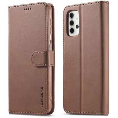 Чехол LC.IMEEKE Wallet Case для Samsung Galaxy A32 (А325) - Brown