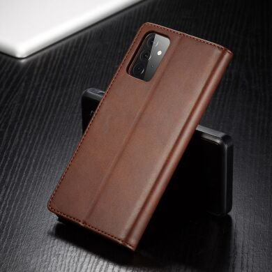 Чехол LC.IMEEKE Wallet Case для Samsung Galaxy A72 (А725) - Coffee