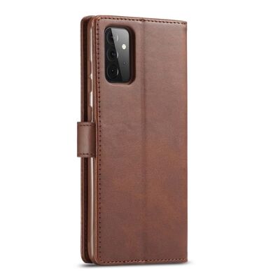 Чехол LC.IMEEKE Wallet Case для Samsung Galaxy A72 (А725) - Coffee